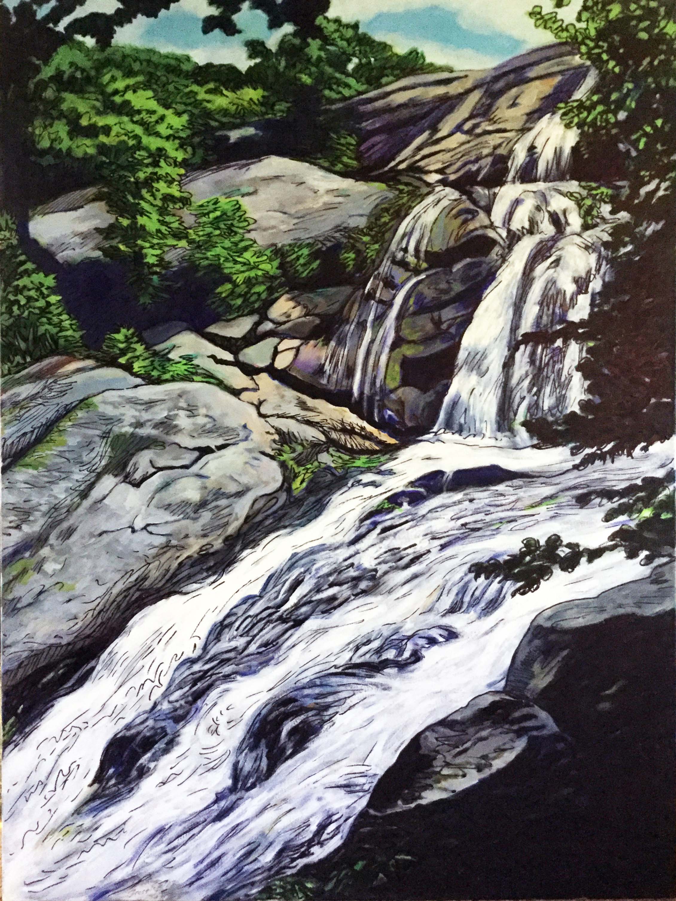 Landscape Portrait: Crabtree Falls